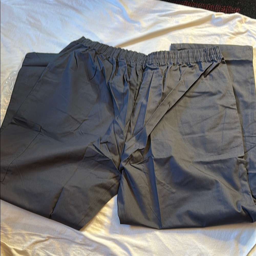 Scrub Finity Basic Gray Scrub Pants - Picture 4 of 5